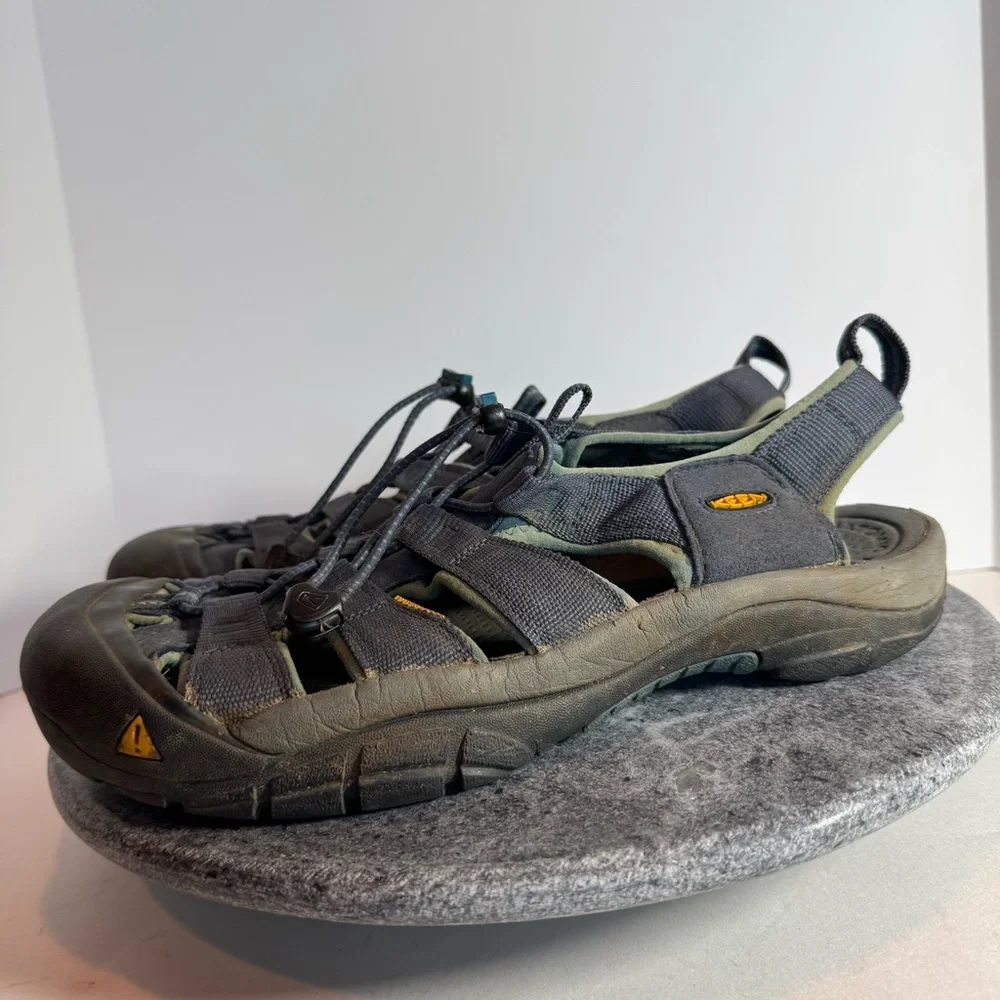 Keen Navy Blue Grey Black Newport 2 Sandals Shoes 11.5 Mens